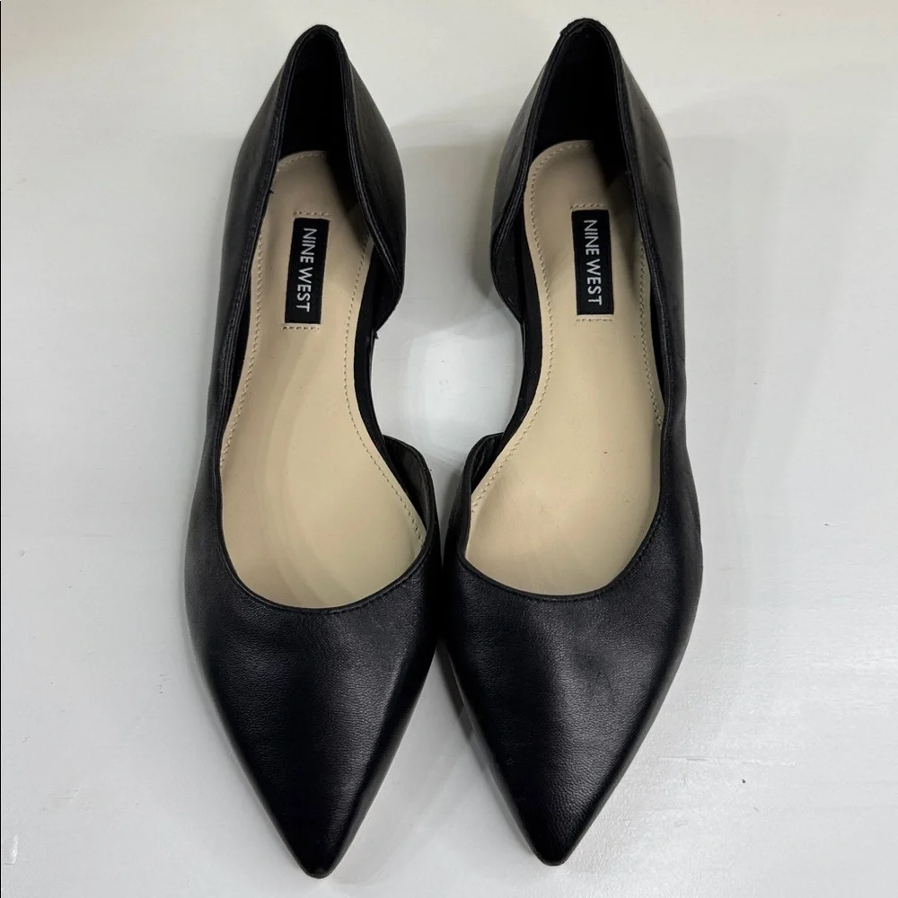 Nine West • Women's Saige Ballet Flat • Black
 🖤 Size 5.5 M • So feminine! 😍 - Picture 4 of 17